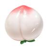 Moldable Crackling Peach Squishy Toy Crunchy Realistic Fruits Pinch TPR Fidget Toy  Office Desk Toy