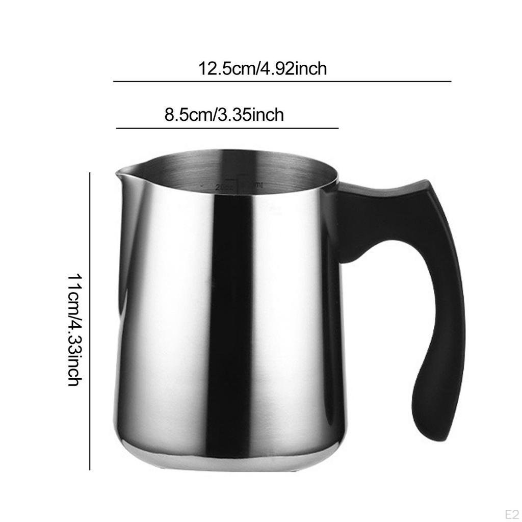 Coffee Bar Equipment Milk Frothing Pitcher And Espresso Art Cup