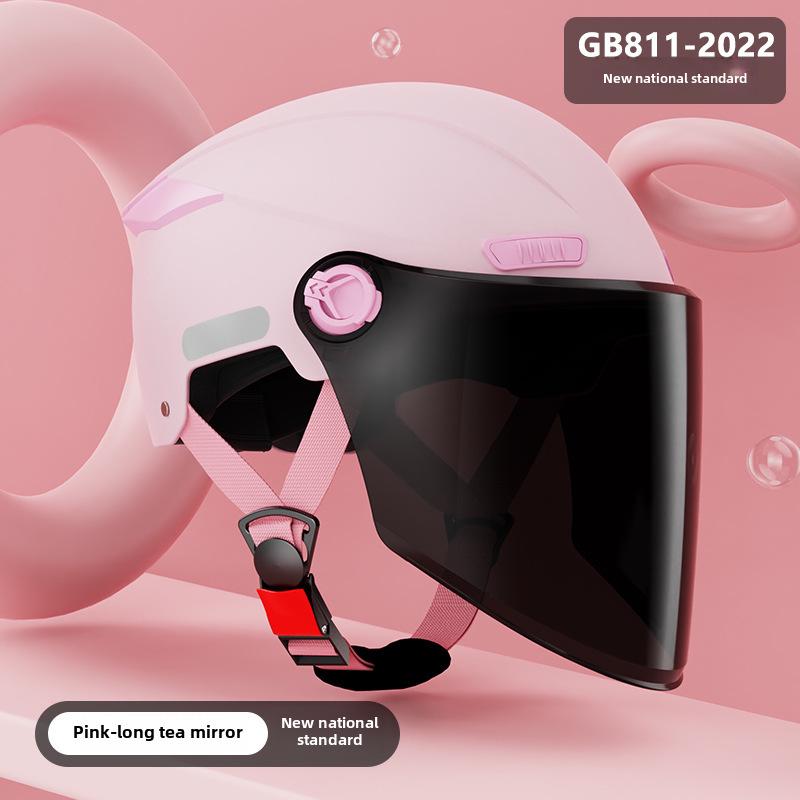 Universal Electric Vehicle Helmets for Men and Women - All-Season Safety for B-Type Battery Vehicles