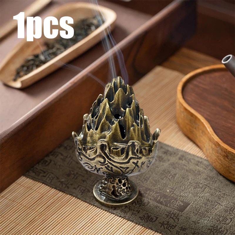 

Longfeng Напальниковая печь Креативная Портативная Мини-аромалампа Антикварная Треногая Аромапечь Домашний декор Подарок