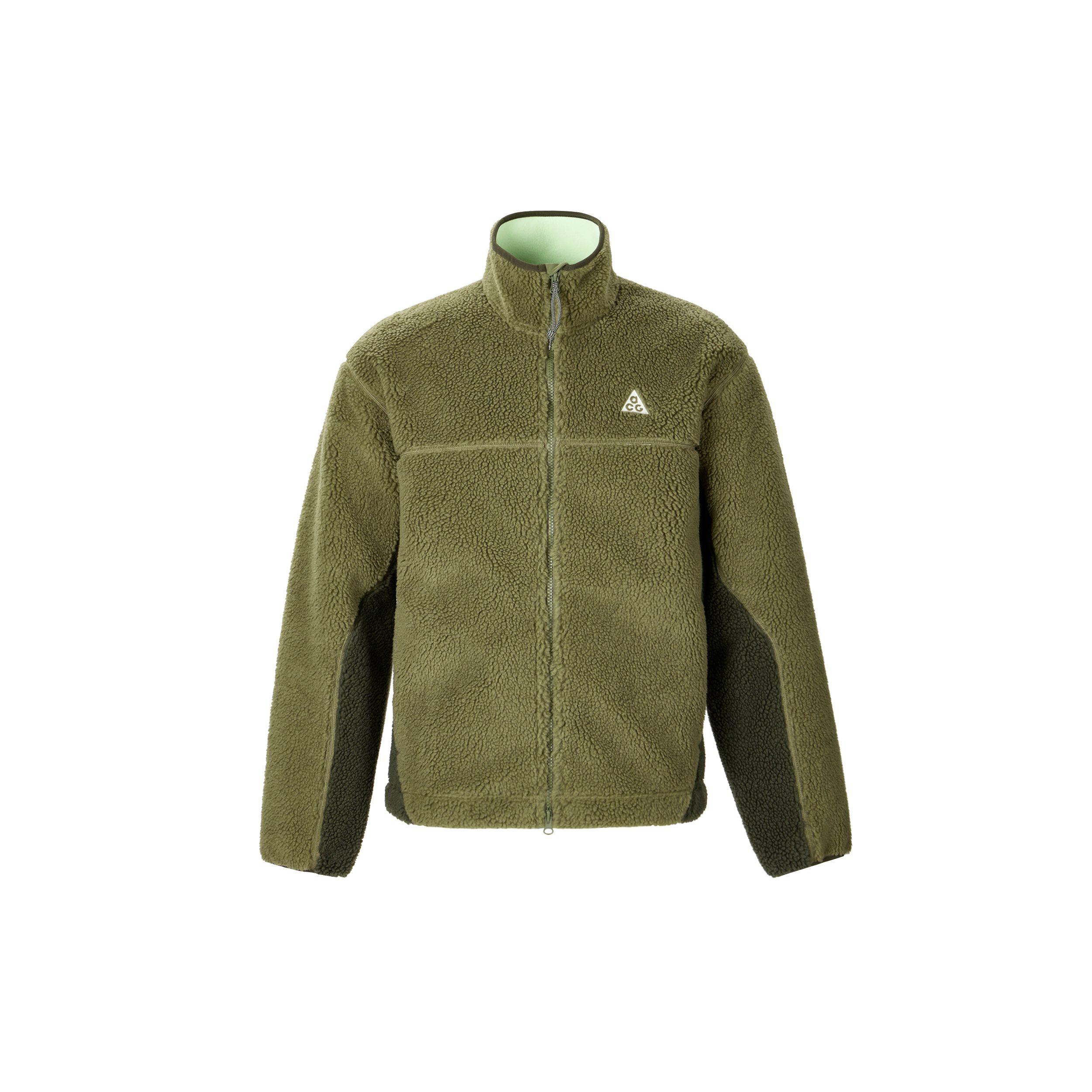 

Чоловіча куртка Nike ACG Storm-Fit Adv Ss25 Canwell Glacier Зручна М яка Тепла Куртка зі Стійкою Коміром Чоловіча Куртка Оливково-Зелена Червоно-Коричнева Блідо-Зелена FV8654-222 L