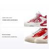 Kids Synthetic Leather Arc Light Trendy Fashion Lightweight Shock Absorption High-Top Youth Sneakers Kids Sneakers A22448095-3