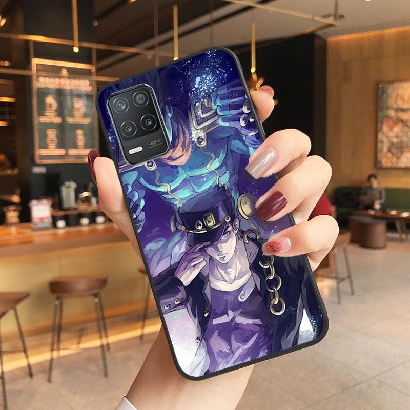 JoJo Bizarre Adventure Phone Case for OPPO Realme GT 2 Pro X2 Pro XT C25S 8 7 6 Pro 6i GT Master C3 C21 C21Y C11 X3 SuperZoom