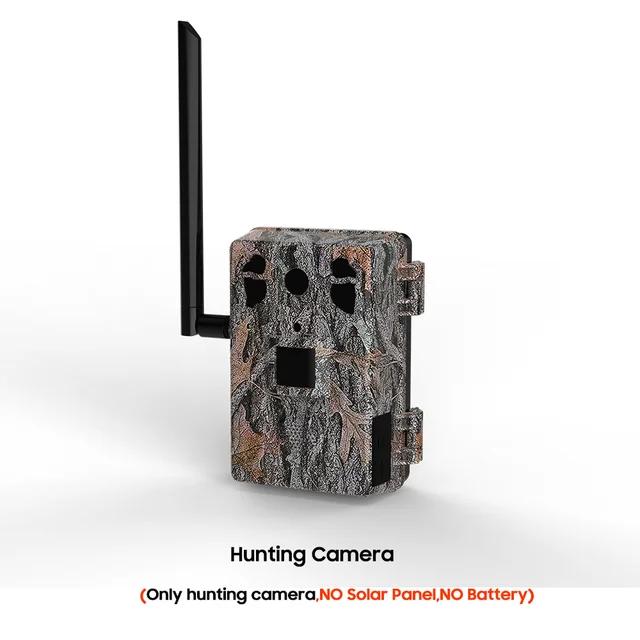

4MP 4G SIM Solar Hunting Trail PIR Motion Detection Large Capacity Battery Outdoor Night Vision Wildlife Camera верблюд