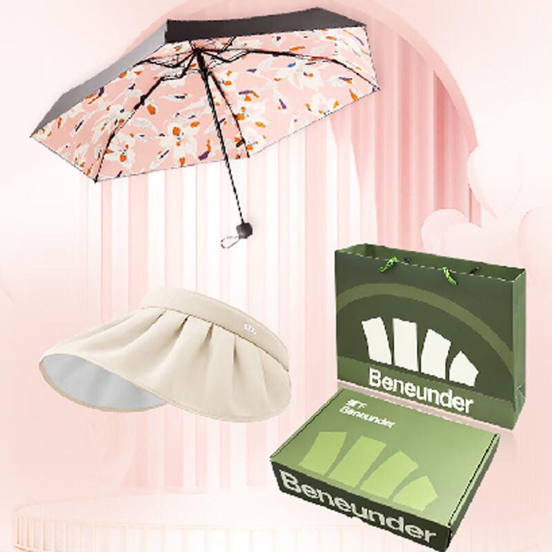 Bananaunder Sun Protection Umbrella & Hat Combo