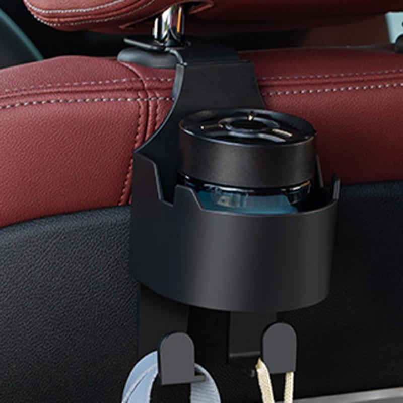 Getränkehalter für Auto Handyhalter Becherhalter Sitzhaken Multifunktionale Autositz-Aufbewahrung Autozubehör für Taschen Kleidung Hüte