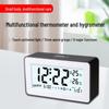 Smart Silent Indoor Thermometer and Hygrometer Clock for Baby and Student Rooms