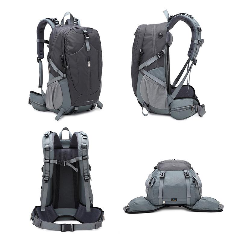 40L Men Backpack Nylon Waterproof Casual Outdoor Travel Backpack Ladies Hiking Camping Mountaineering Bag Youth Sports Bags