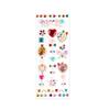 1PC Acrylic Gem Sticker Girl Show Face Sticker Beads Children DIY Makeup Color Crystal Sticker