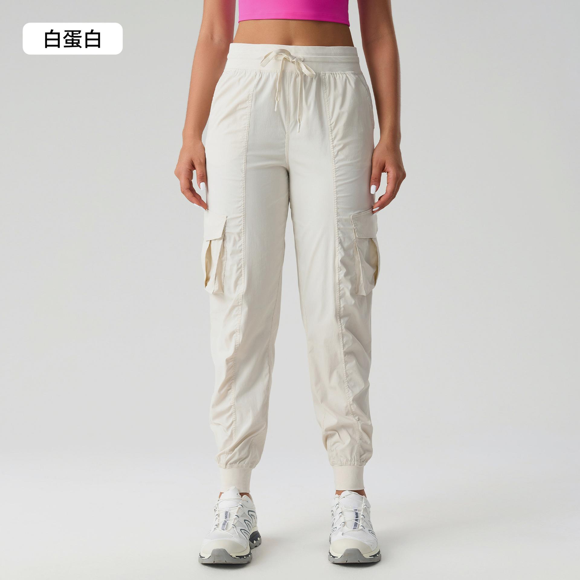 

Outdoor mountaineering casual sports trousers women s new light and quick-drying loose leggings fitness overalls 4