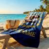 Messi Customize Your Name Beach Towel Super Soft & Absorbent Portable for SwimmingBeachCamping Travel Beach AccessoriesGym