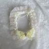 Lace Decorative Card Cover Bow Ribbon Card Display ID Card Holder Multi-layer Design Handmade Photocard Holder