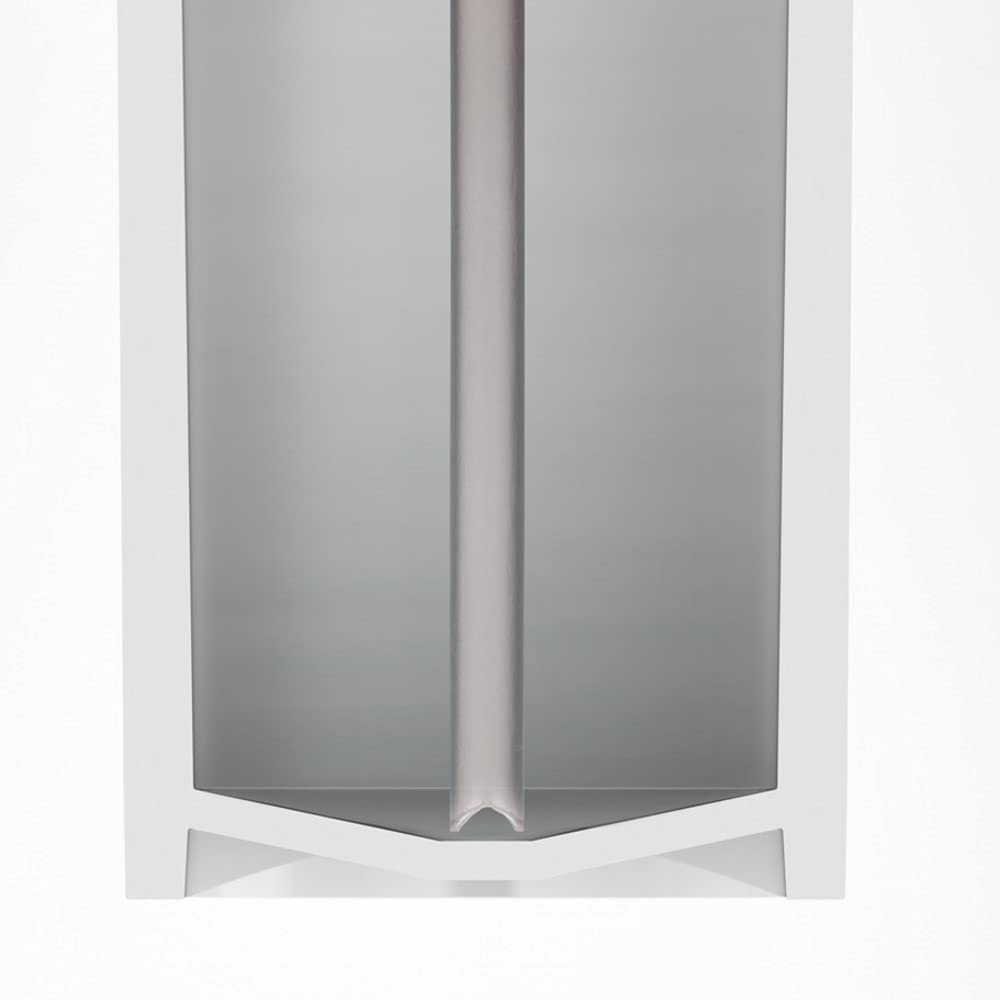 Yamazaki Industry Dispenser Set Round Shampoo Conditioner Body Soap Refill Bottle White 2928 2930 2932 Capacity 500ml (YAMAZAKI) 3-Piece