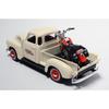 Maisto 1:24 Harley-Davidson Pickup Truck & Motorcycle Diecast Model Set, Ivory (1 Set)