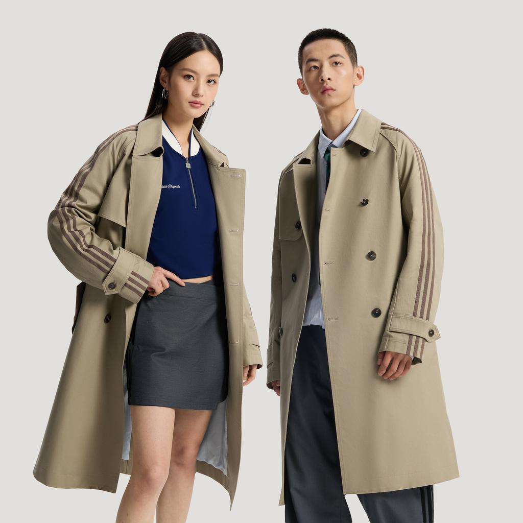 Adidas Originals REFINED LUXE DLXC U TRENCH COAT Trench Coat Unisex