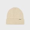 FALLETT Wool Knit Beanie Ivory