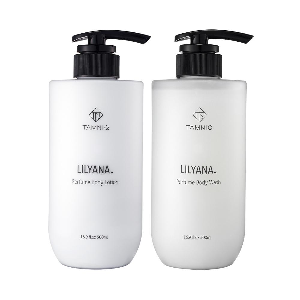 Tamniq Tanique Body Perfume Body Lotion   Wash Set  Liliana 