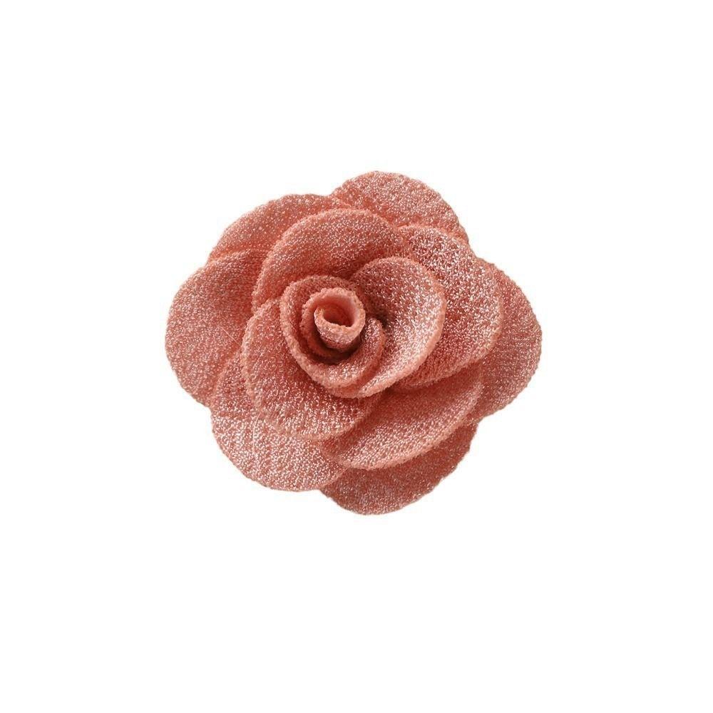 10 ADET 40mm File Gül Çiçeği File Kumaş Saç Tokası Yeni Aplike DIY Elbise Saç Şapka Ayakkabı için