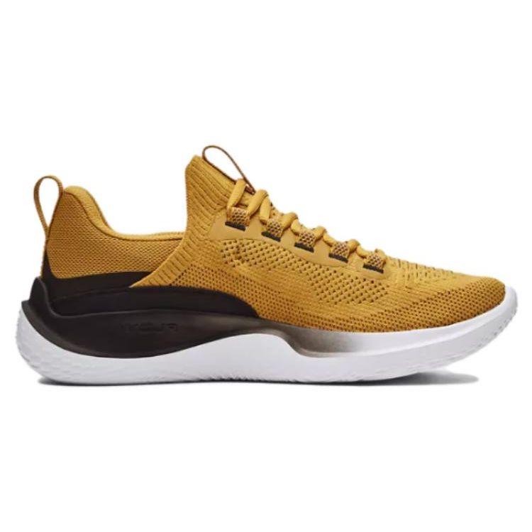 Under Armour Flow Dynamic Gilded Yellow Men Sneakers Black Retro-Purple 3026106-700