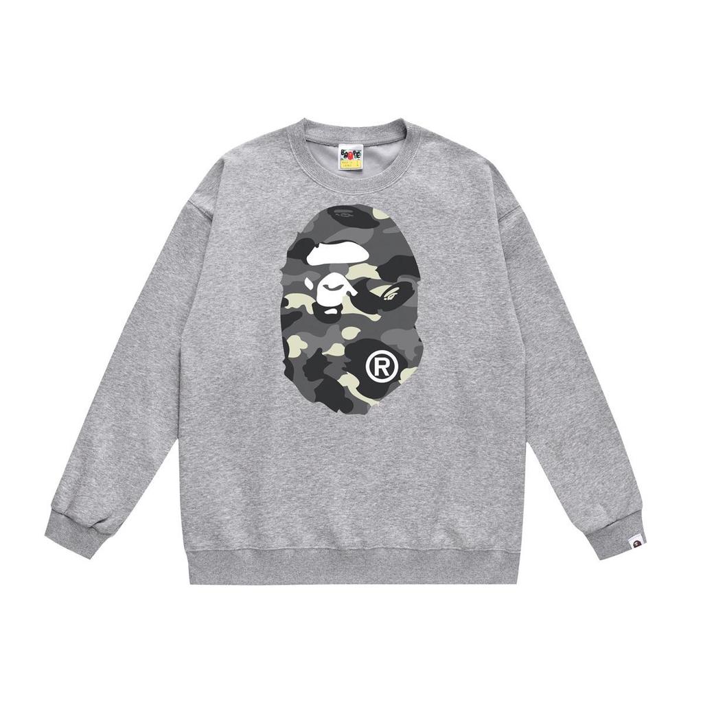 BAPE Ape Head Unisex Bedruckter Hoodie - Trendiger Herbst/Winter Hip Hop Stil