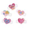 Lindos Amortiguadores de Vibración de Silicona de Colores en Forma de Corazón para Raquetas de Tenis Antivibración Accesorios para Raquetas de Tenis