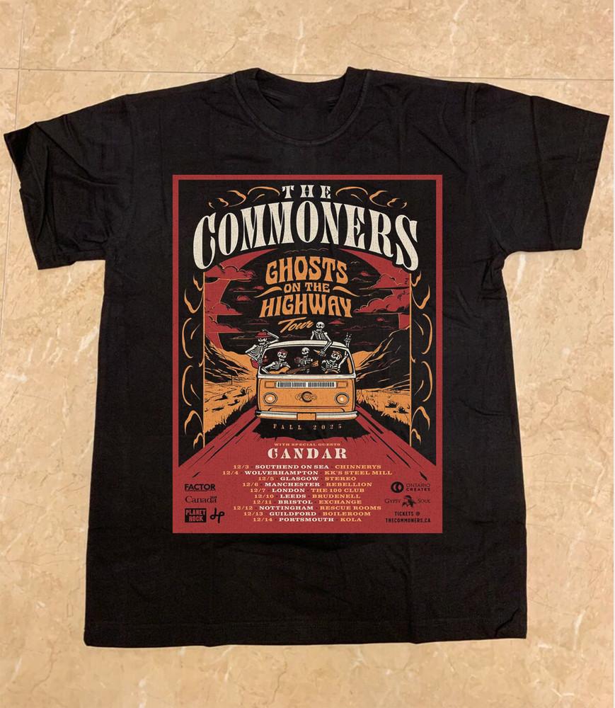 New The Commoners Tour Band Fan S to 5XL T-shirt K1167 Unisex T-Shirt XXL