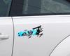 Anime Auto Aufkleber Vinyl Decal zur Abdeckung von Kratzern Wasserdicht Reflektierend Automobil Außen Dekoration Computergehäuse Laptop