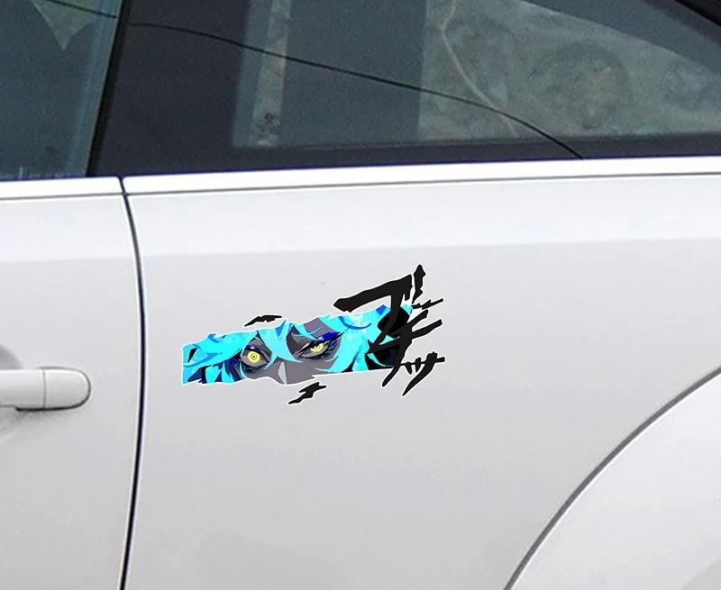 Anime Auto Aufkleber Vinyl Decal zur Abdeckung von Kratzern Wasserdicht Reflektierend Automobil Außen Dekoration Computergehäuse Laptop