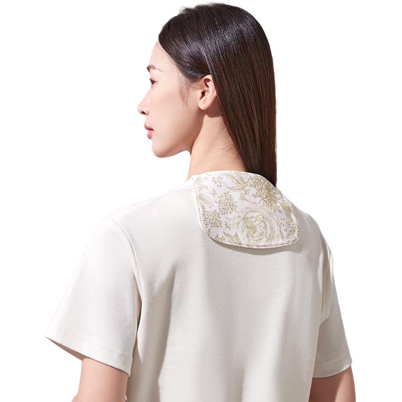 

October Crystal Maternity Pure Cotton Gauze Back Sweat Towels, 2-Pack