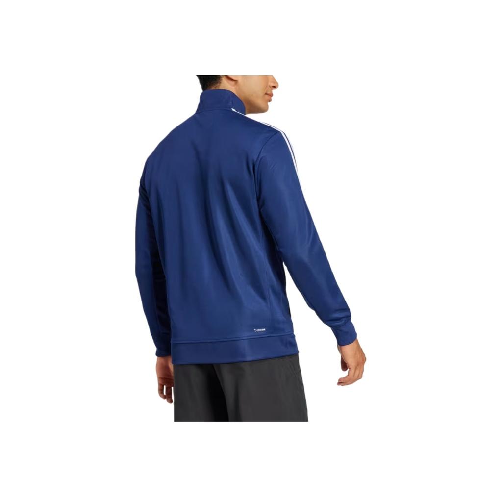 adidas Essential Climacool Comfortable Fashion Trendy Minimalist Solid Color Jacket Men Jacket Dark-Blue JE5705