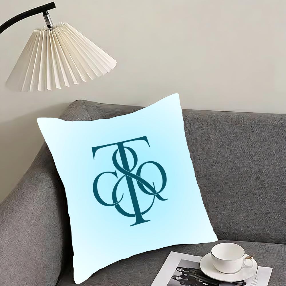Tiffany & Co Cushion Cover Reversible Plush Pillow Cover – For car, sofa, bedroom, perfect as a gift.