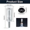 J1UL1N 12X Airlocks For Fermenting,Fermentation Airlock With Silicone Grommet, For Preservation,Brewing,Beer, Wine, Sauerkraut