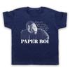 ATLANTA UNOFFICIAL PAPER BOI GLOVER COMÉDIA TV RAPPER CRIANÇAS CHILDS Camiseta