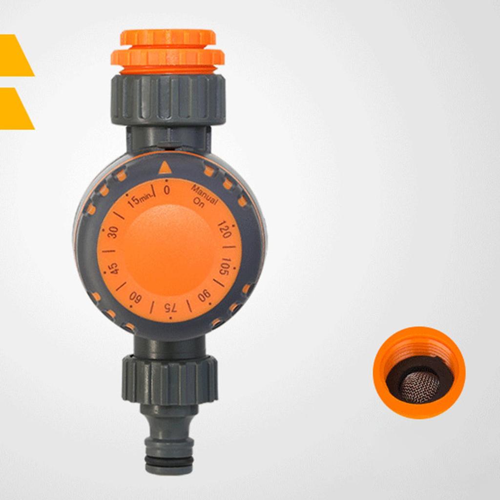 Manual Watering Timer Plastic Water Hose Connector Countdown System for Plant Flowerbed Patio Lawn Irrigation