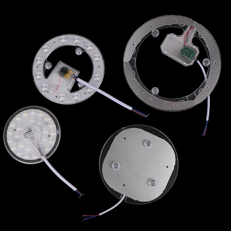 1 Sada 12W 18W 24W 36W 48W LED Panel Panelové Světlo Náhrada Stropní Ventilátor Nástěnné Svítidlo Kulatý Modul 220V LED Stropní Světlo Modul