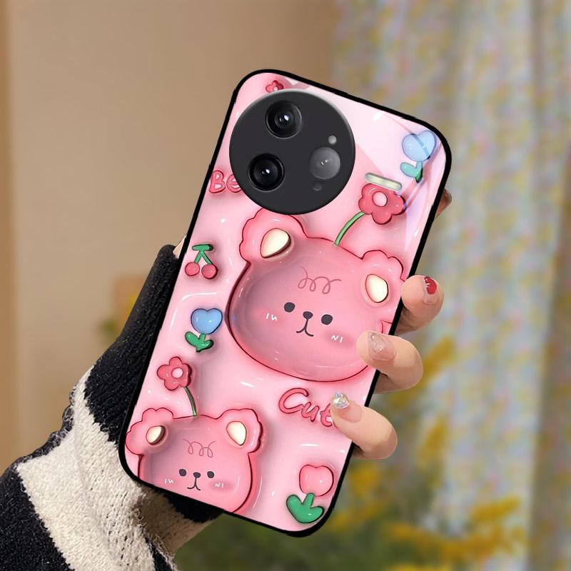 For Xiaomi POCO F7 Ultra Case Fashion Luxury Lens Protection Tempered Glass Back Cover For POCO F7 Ultra 24122RKC7G Shell Coque