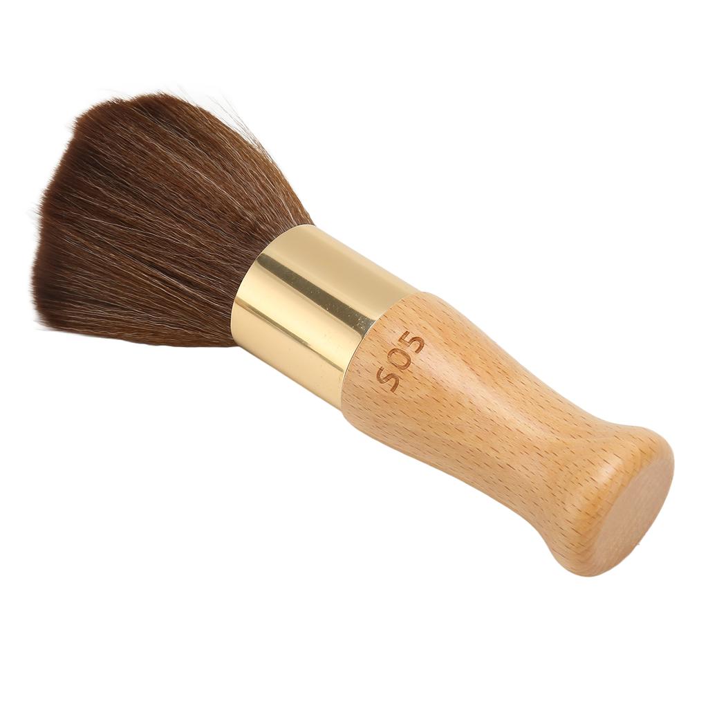 Barber Neck Duster Brush Comfortable Hand Feel Stable Portable Salon Face Neck Cleaning Brush