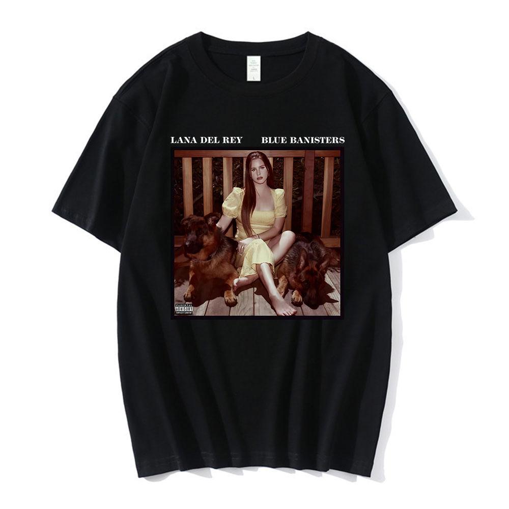 90s Singer Lana Del Rey Ldr Sailing Graphics TShirt Unisex Harajuku Unisex Vintage ShortSleeve TShirts Oversized Tees Streetwear
