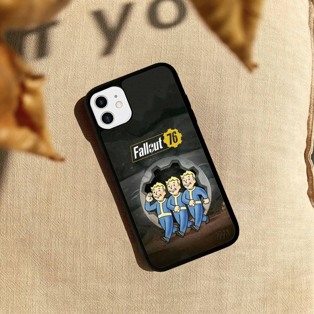 F-Fallout S-Series 4 Cool Game PC+TPU Phone Case For iPhone 17 16 15 14 13 12 11 Pro Max Plus Kawaii Cartoon Cover