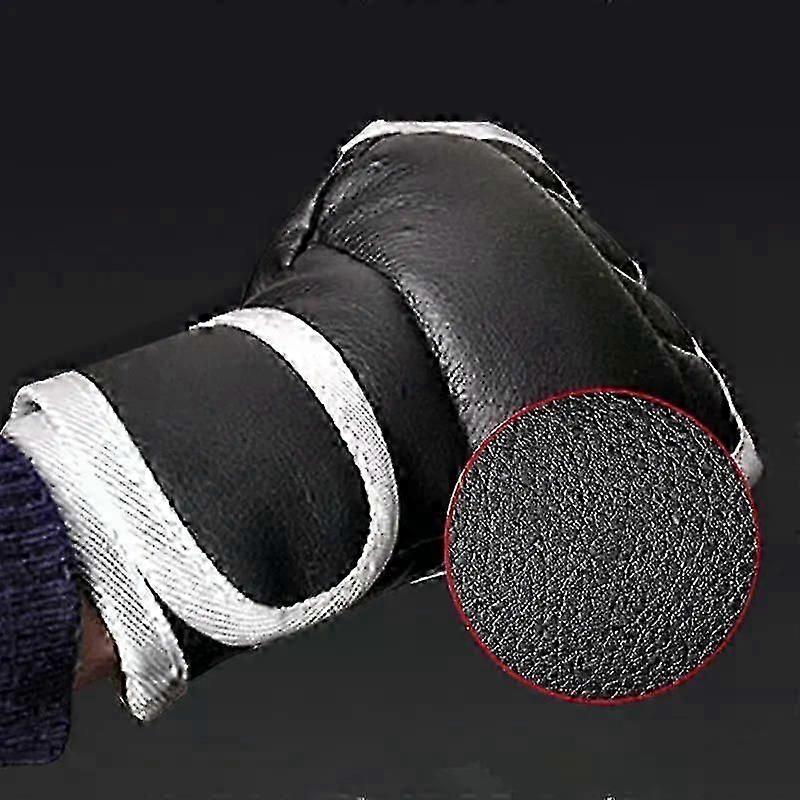 1Pair Black Half Finger Boxing Gloves PU Leather Fighting Kick Boxing Gloves Karate Muay Thai Training Workout Gloves Kids Men,zxl