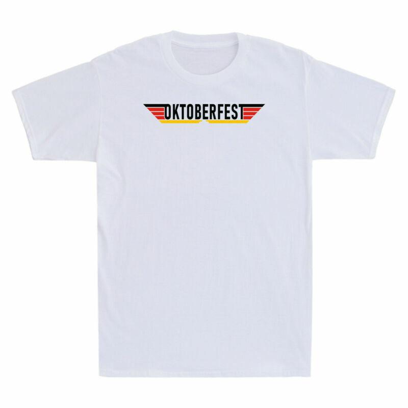 Tshirt Gerunisex Flag Oktoberfest Oktoberfest Short Unisexs Cotton Sleeve Gift Funny XL
