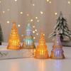 Leuchtender LED Kristall Weihnachtsbaum Nachtlicht Ornament