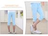 Korean Style Girls' Summer Sweatpants (6-15 Years) - Casual Capri Sports Pants