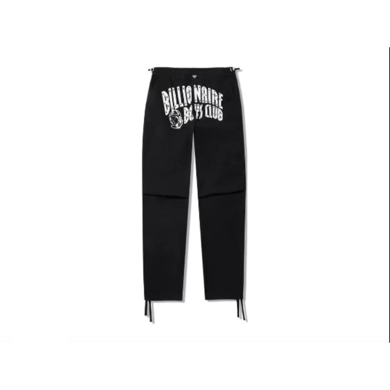 Li Ning Billionaire Boys Club Collaboration Outdoor Straight Leg Casual Pants Men Bottoms Black AKXU463-1