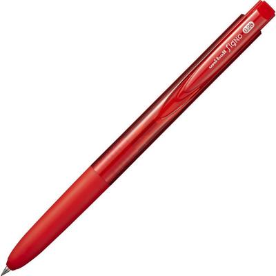 Mitsubishi Pencil Signo RT1 Ballpoint Pack of 10 Pen, 0.28mm, Red, UMN15528.15,
