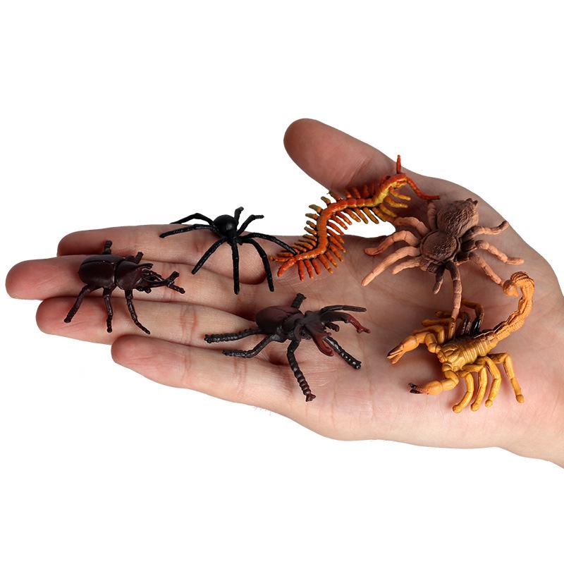Wildlife Simulation Set: Gray Wolf, Hedgehog, Red Fox, Tree Frog, Wild Boar, Chipmunk, White-tailed Deer - Perfect Christmas Gift