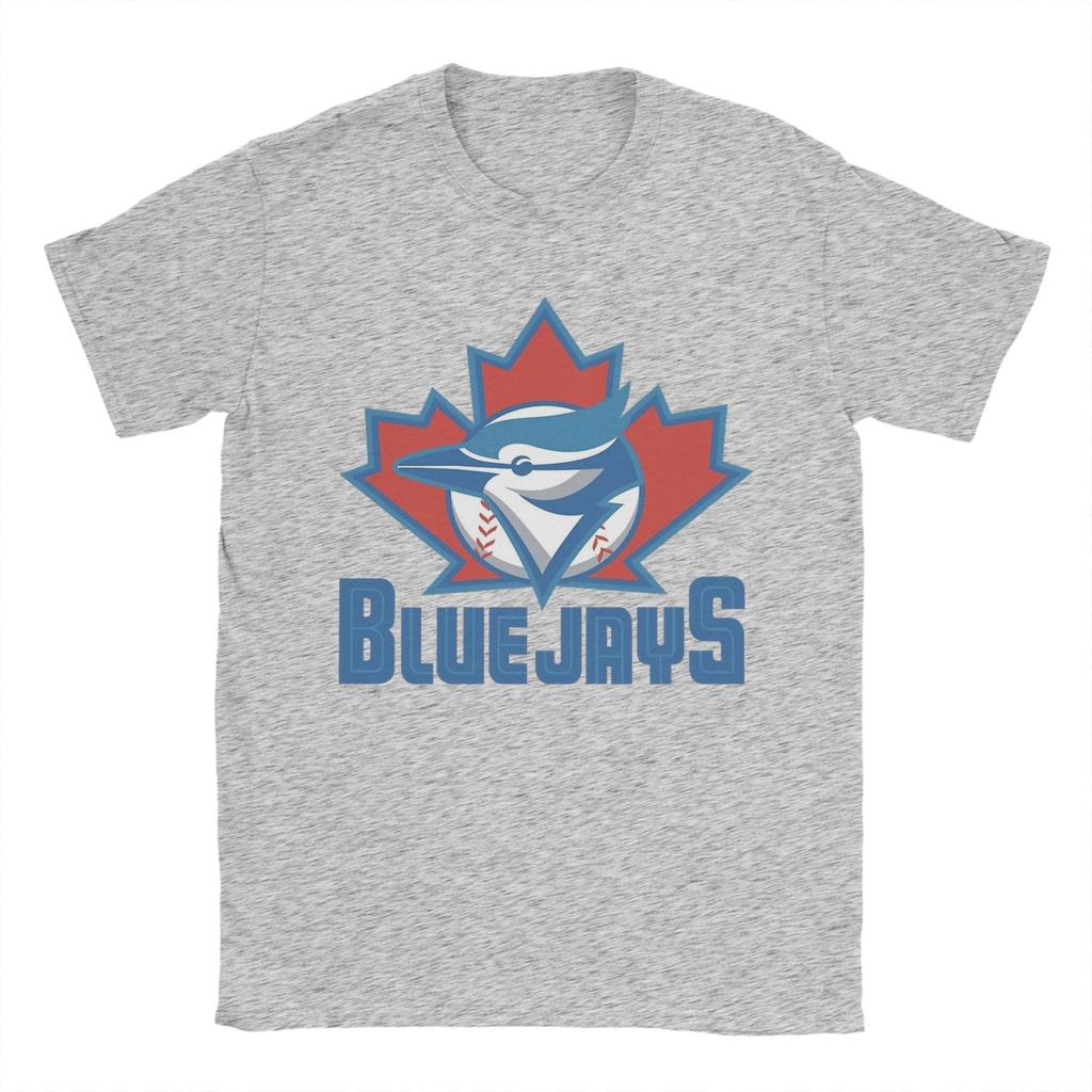 Vintage Vintage Leafs BlueJaysBird TShirt Unisex O Neck Cotton T Shirt Short Sleeve Tees Summer Clothes