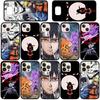 Phone Case for iPhone 17 15 16 Plus Redmi Note 14 12 11 13 Pro Max Huawei P30 P20 Lite OPPO A60 A40 A80 A38 A54 A17 Anime Uchiha Sasuke Narutos Cover