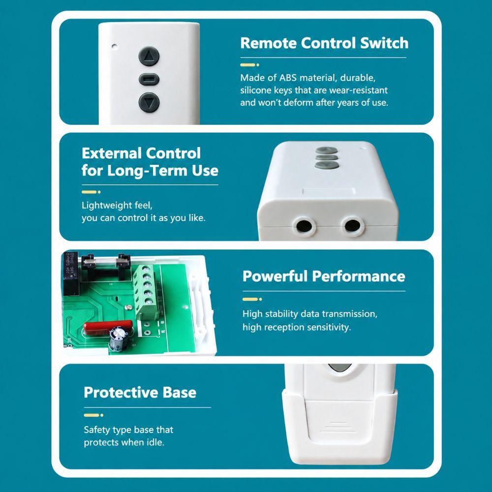 Handheld Remote Remote Control Switch White Curtain Motor Controller Projection Screen