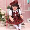 56Cm Reborn Simulation Barbie Gift Doll Baby Soft Gel Girl Toy Set Children's Doll
